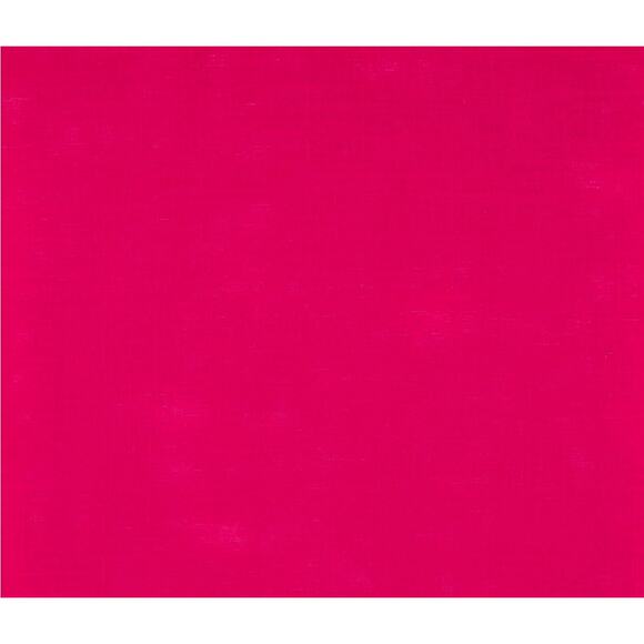 Signed OLCI 28" Long Heavy Lucite Deep Hot Pink Graduated Beaded Necklace - Picture 2 of 8